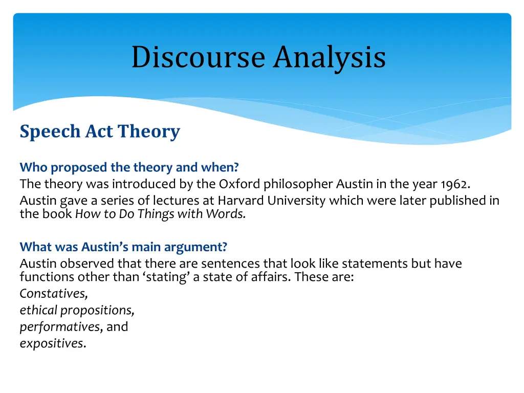 discourse analysis 6