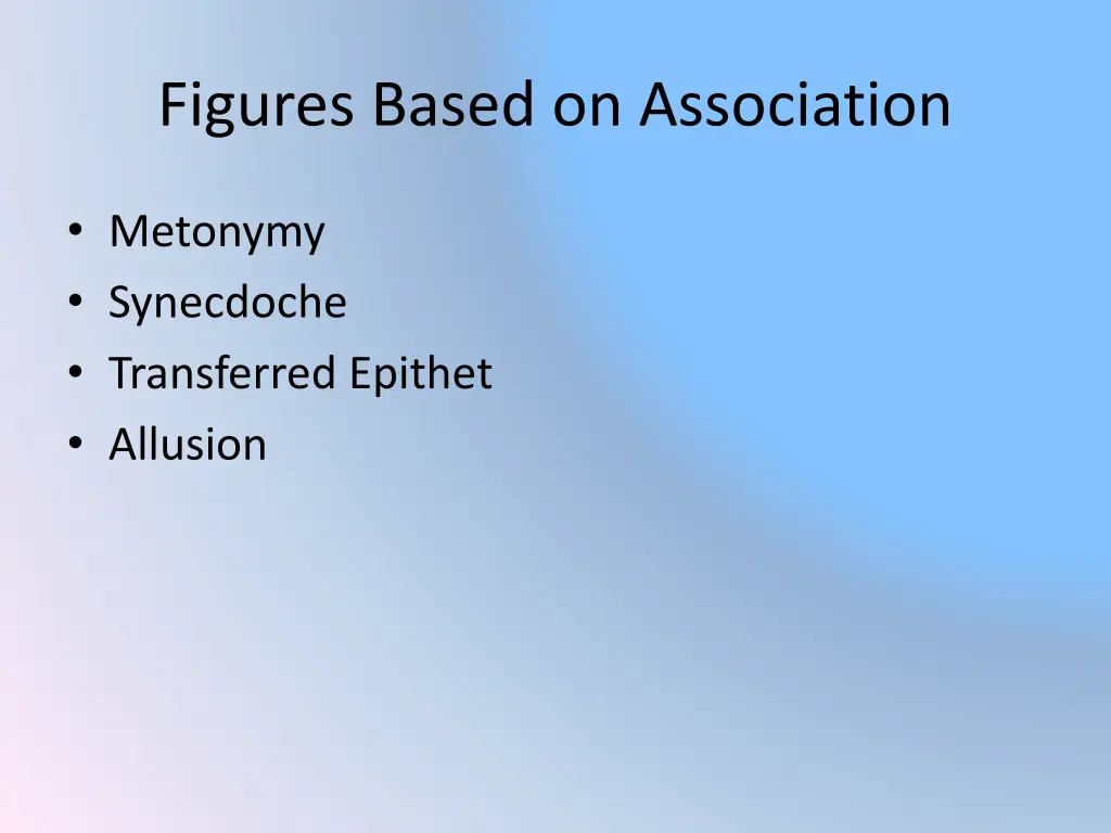 figures based on association