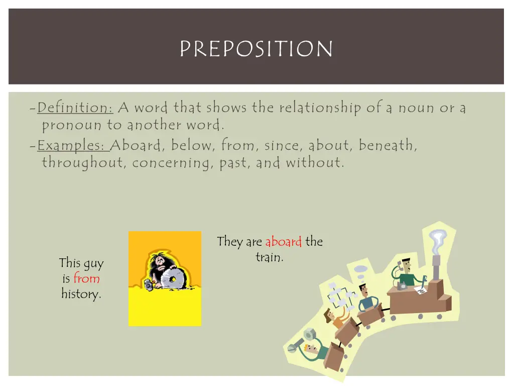 preposition