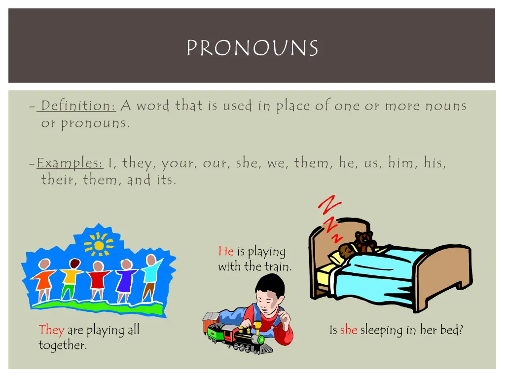 pronouns