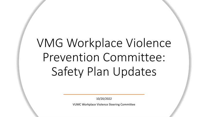 vmg workplace violence prevention committee