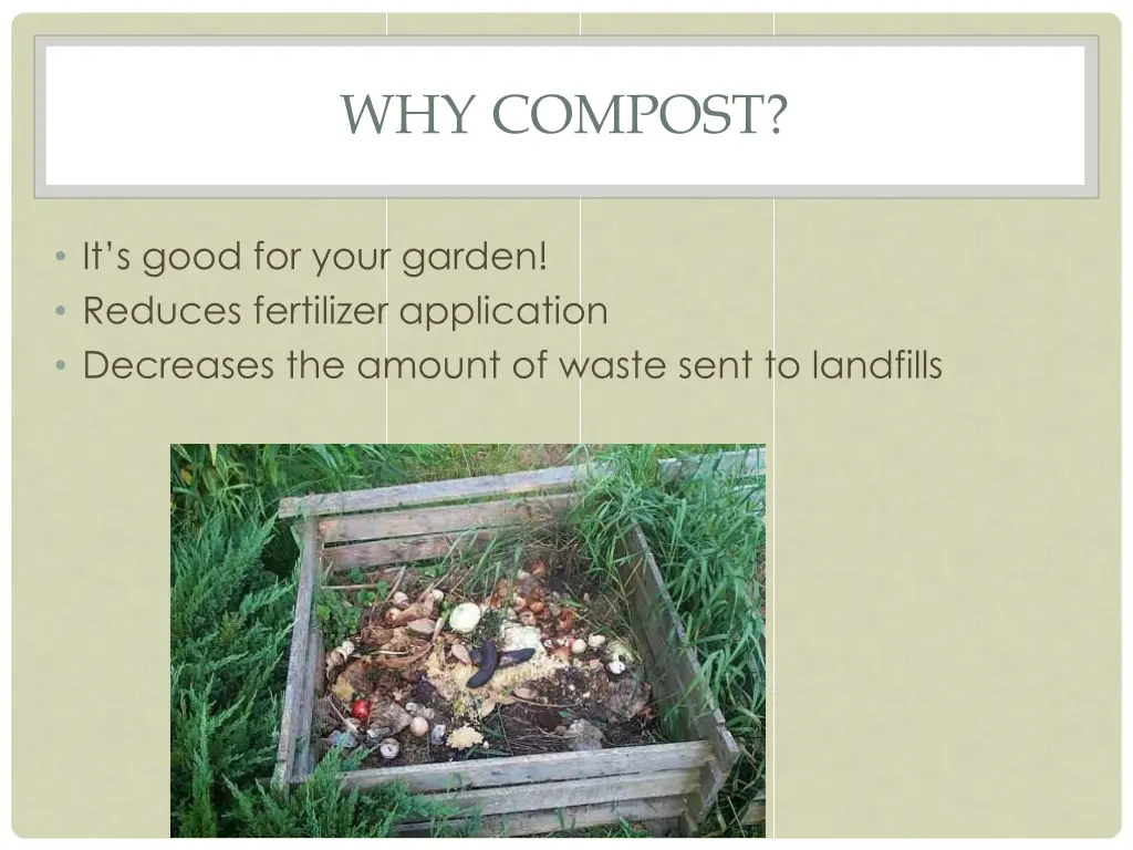 why compost