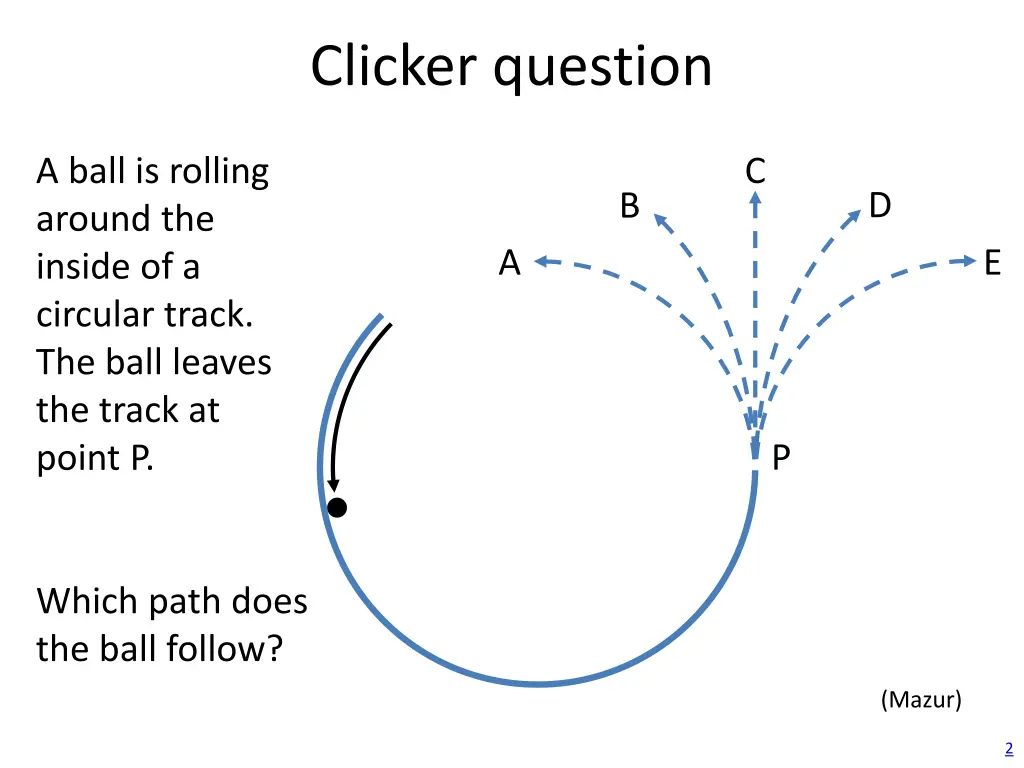 clicker question