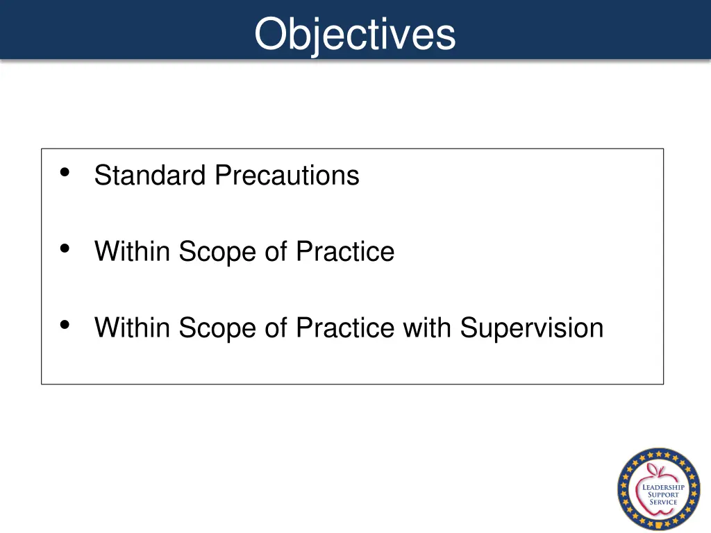 objectives 1