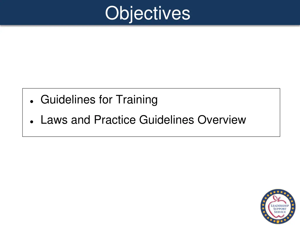 objectives