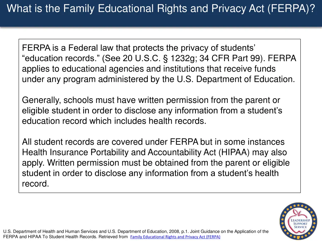 what is the family educational rights and privacy