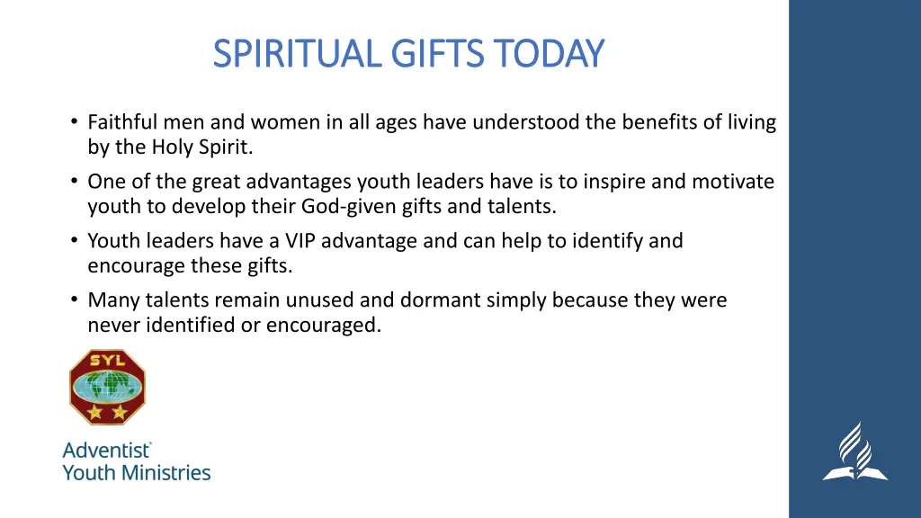 spiritual gifts today spiritual gifts today