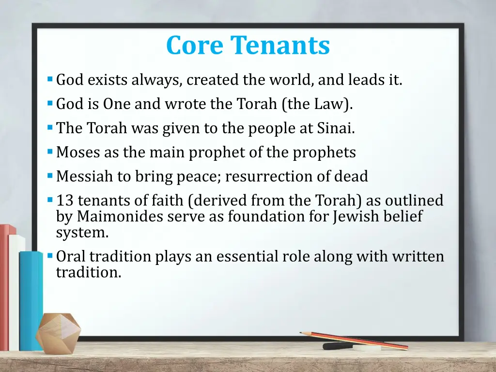 core tenants