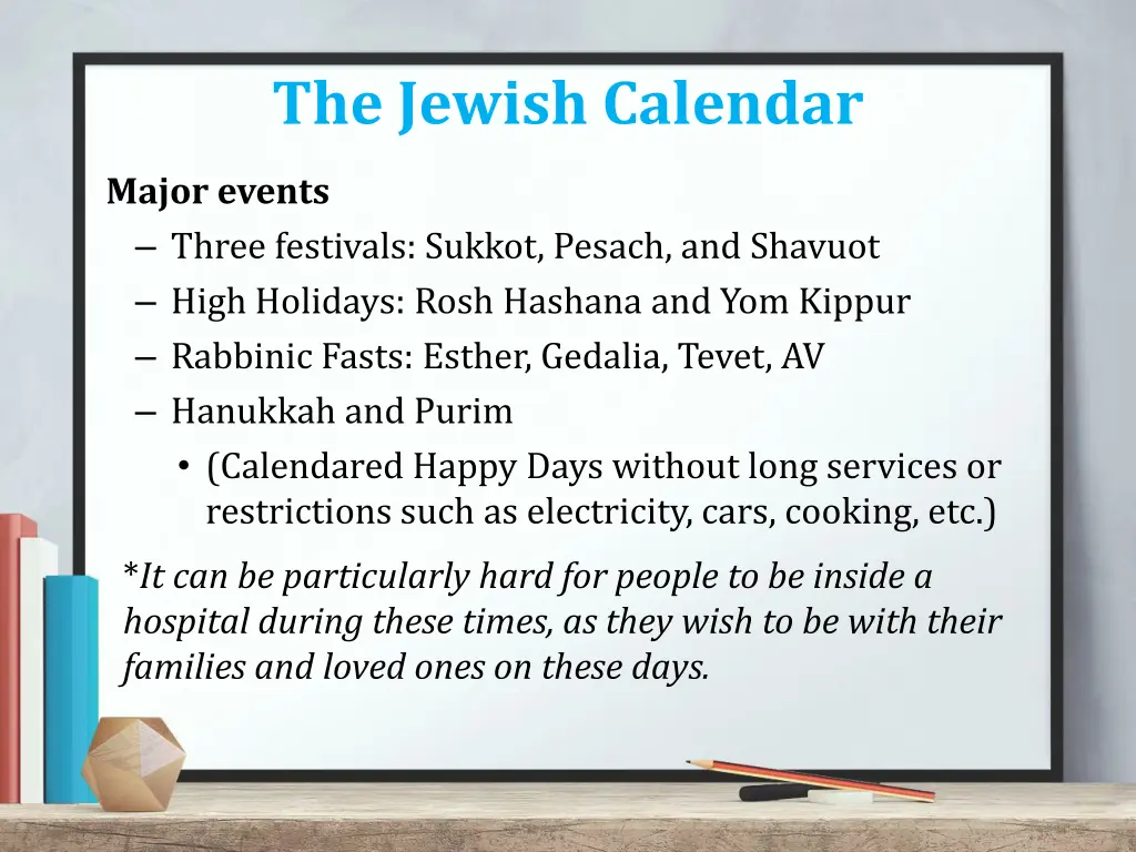 the jewish calendar