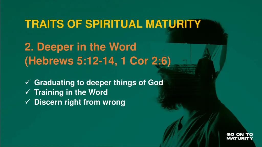 traits of spiritual maturity 1