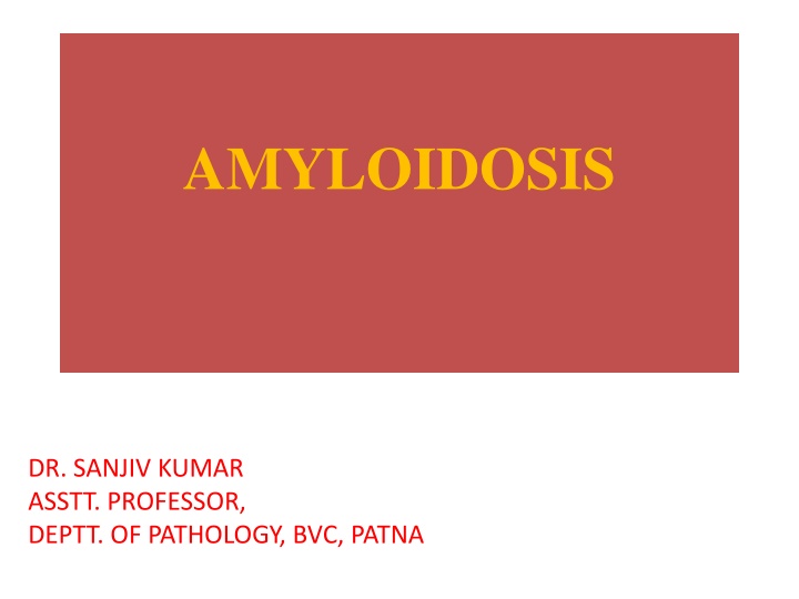 amyloidosis