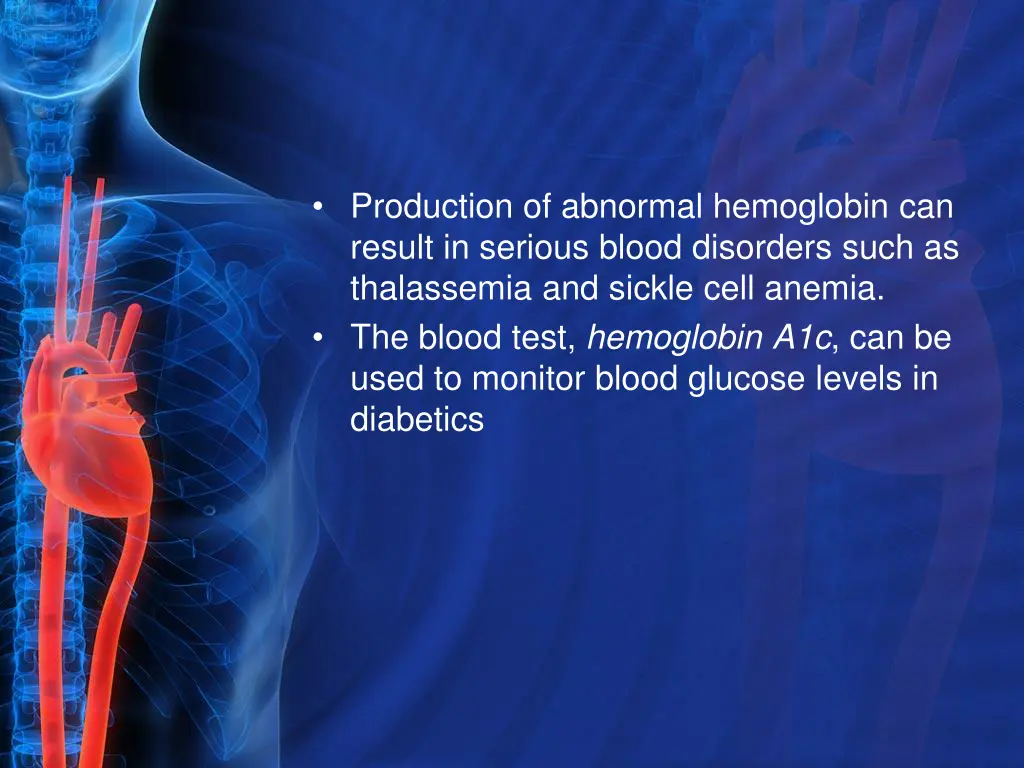 production of abnormal hemoglobin can result