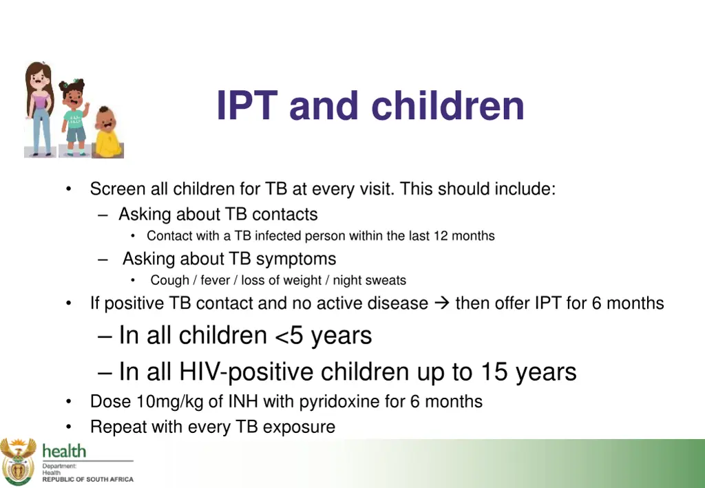 ipt and children