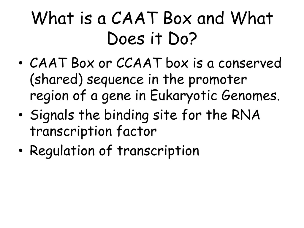 what is a caat box and what does it do caat