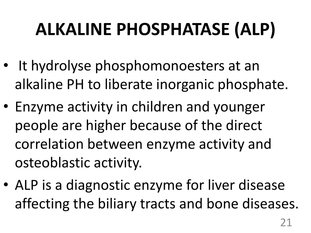 alkaline phosphatase alp