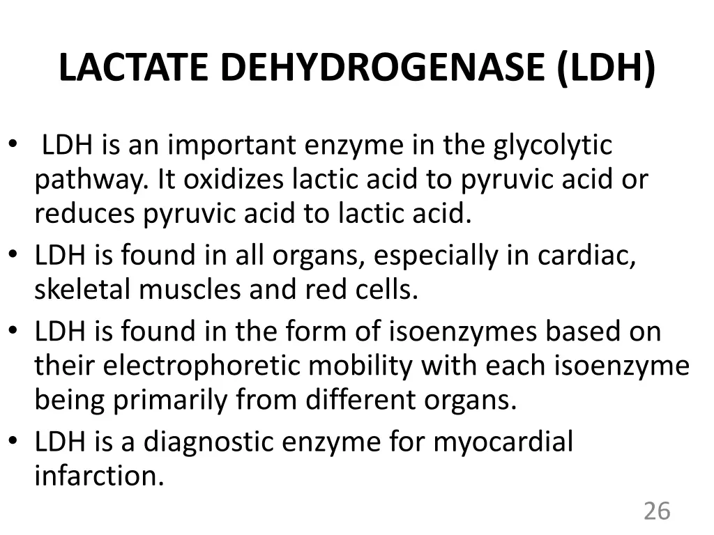 lactate dehydrogenase ldh