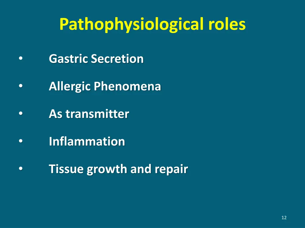 pathophysiological roles