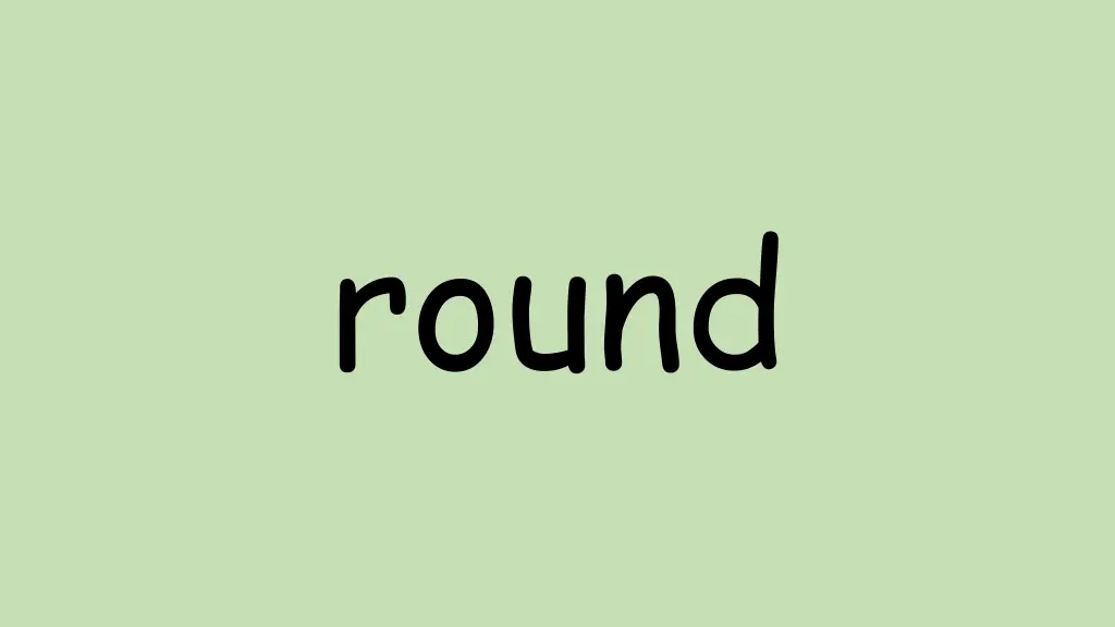 round