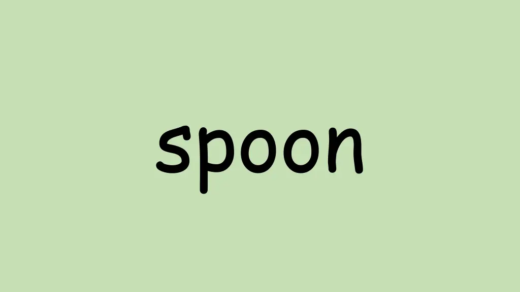 spoon