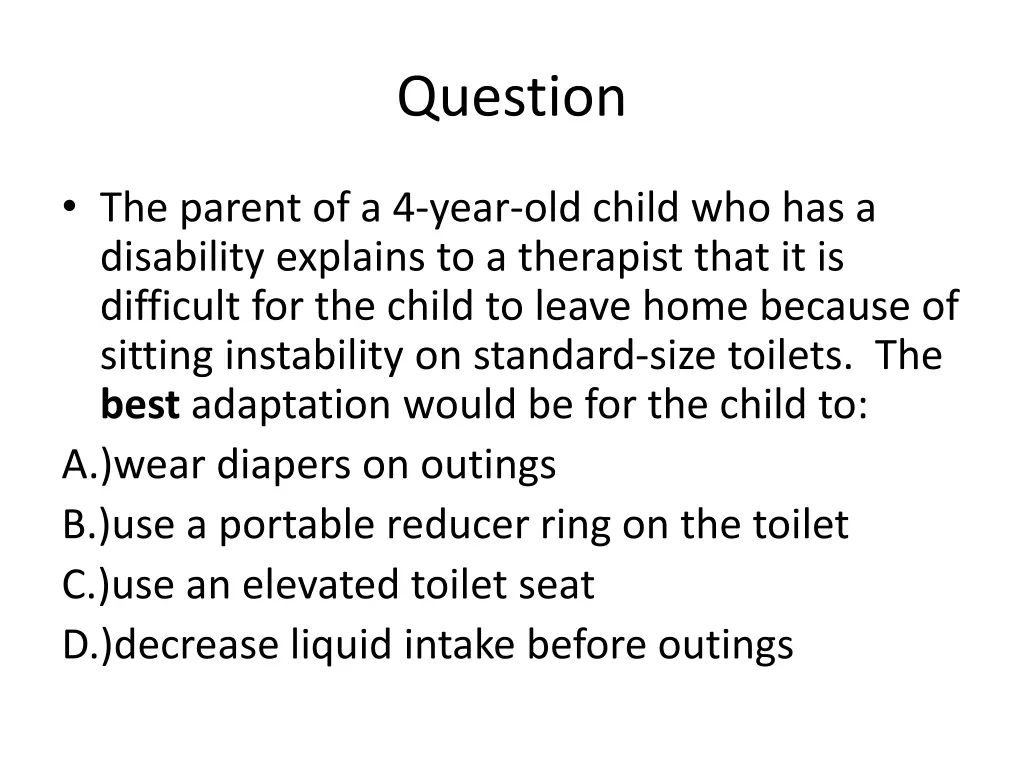 question 8