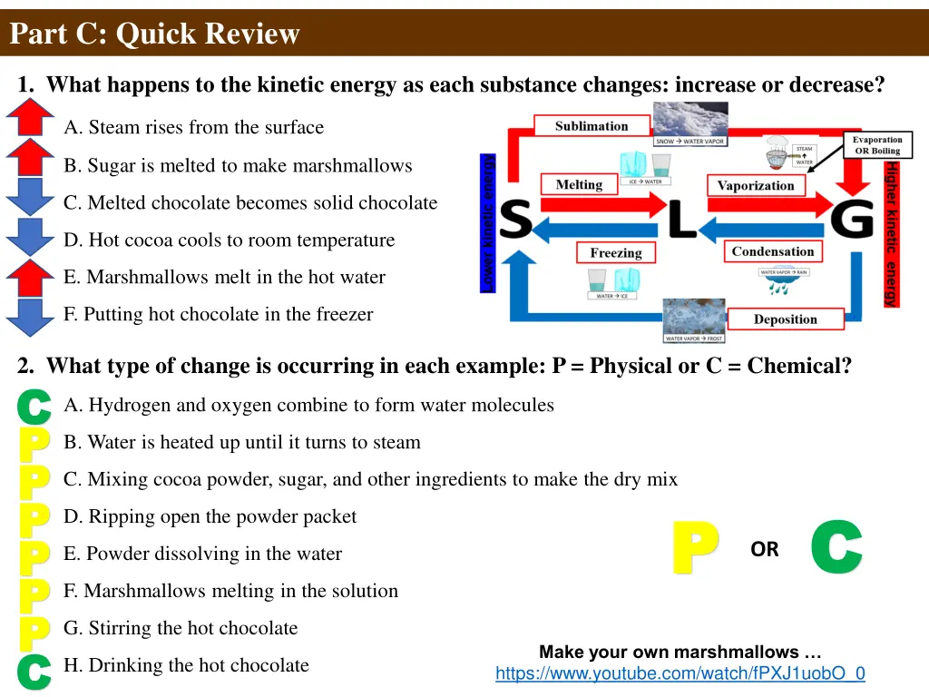 part c quick review