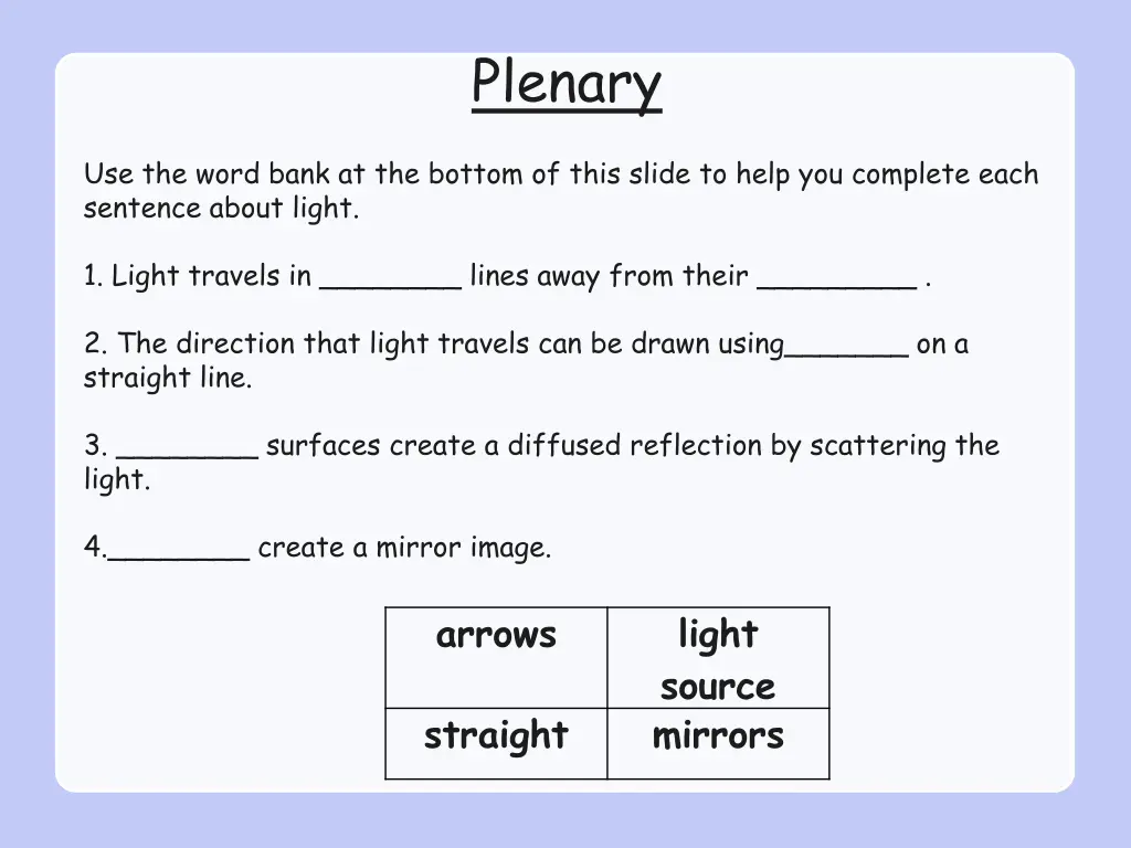 plenary