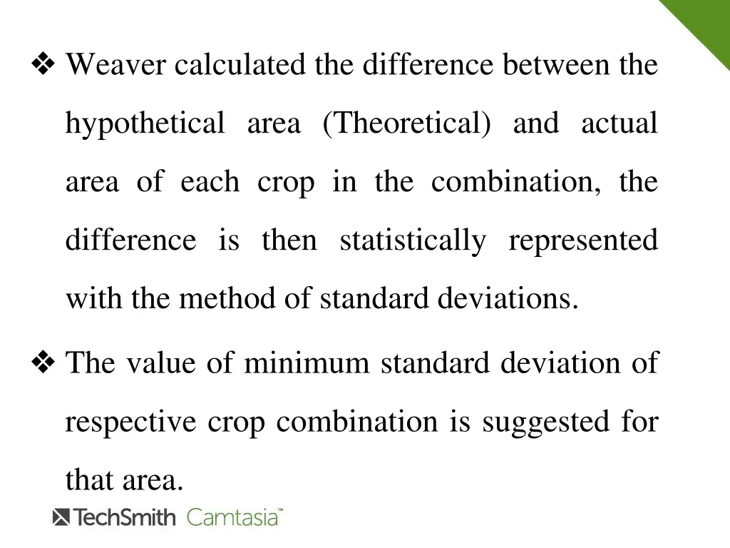 weaver calculated the difference between the