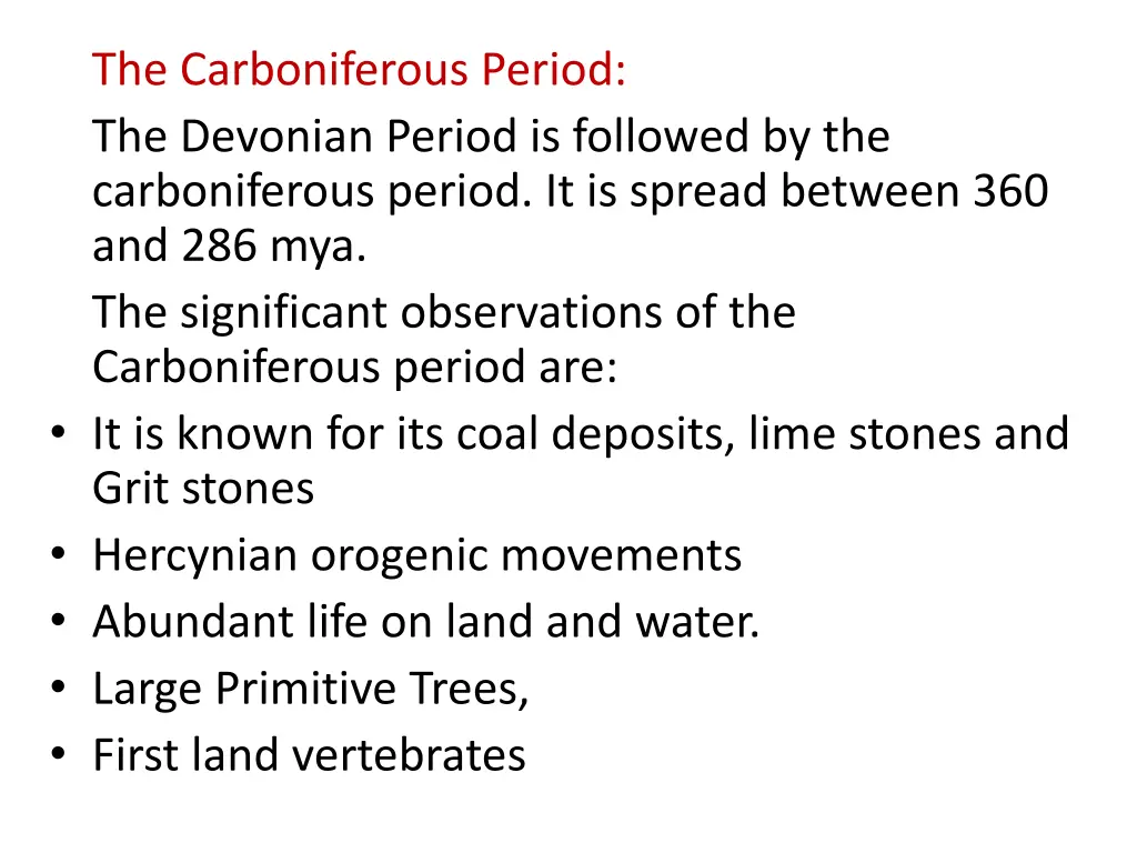 the carboniferous period the devonian period