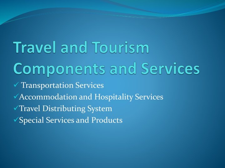 transportation services accommodation