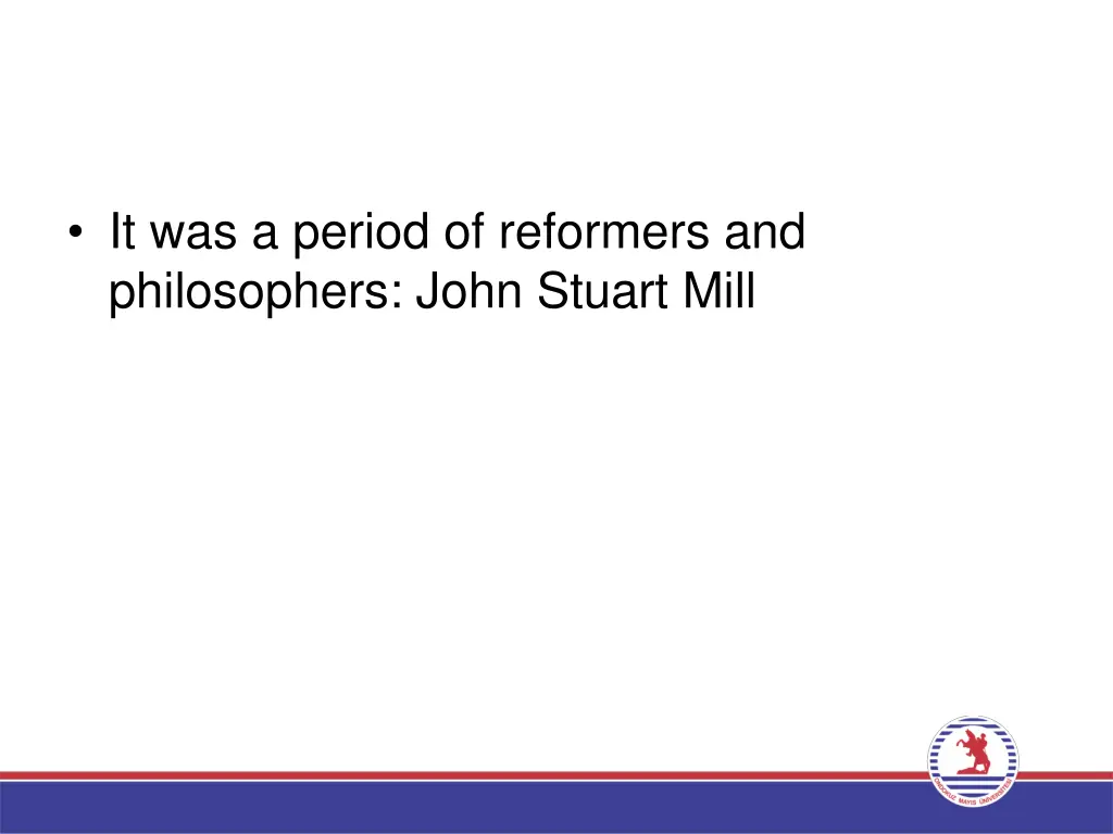 it was a period of reformers and philosophers