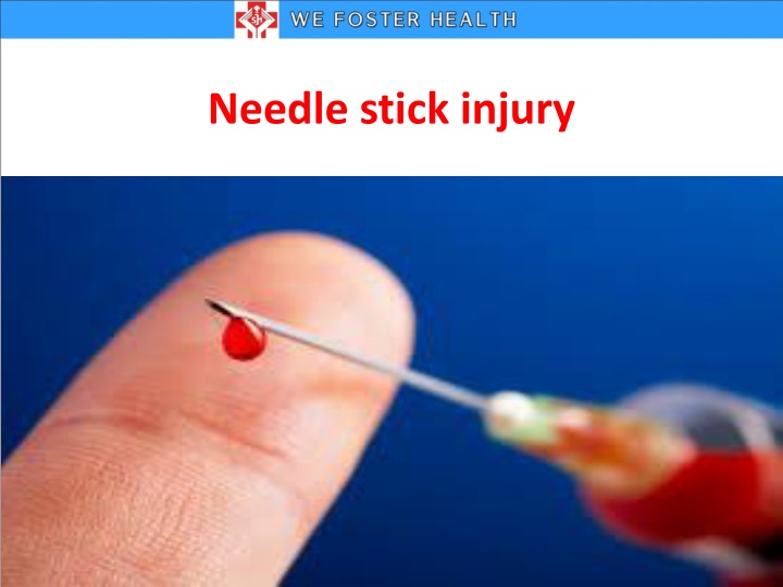 needle stick injury