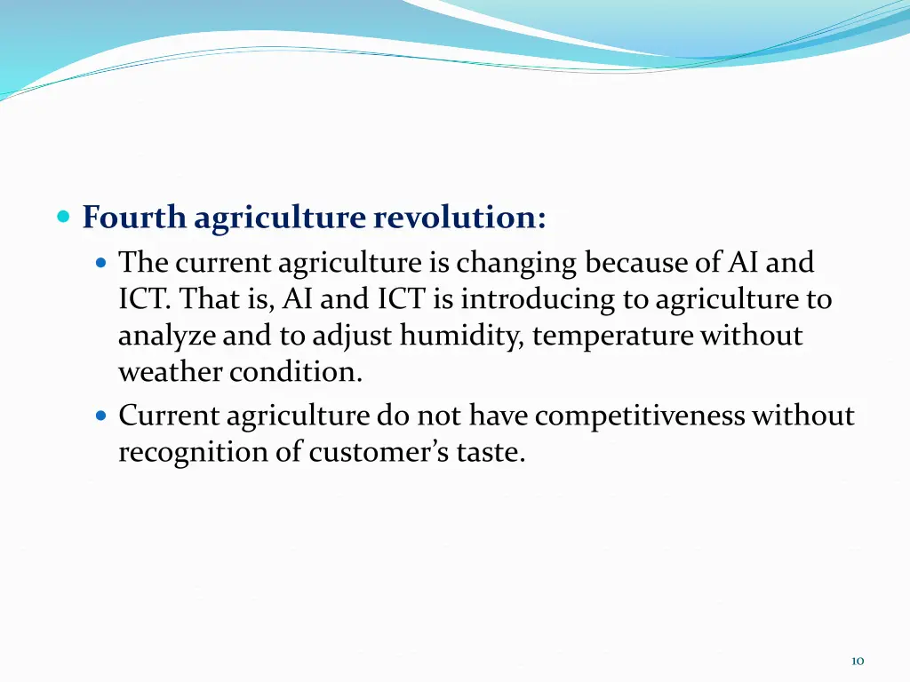 fourth agriculture revolution