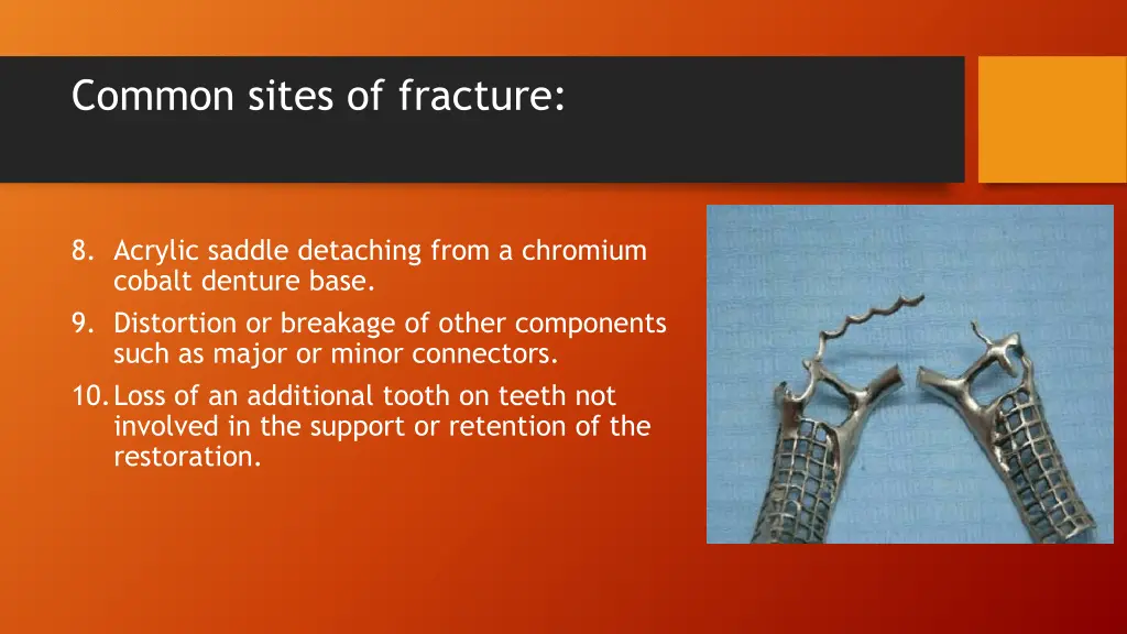 common sites of fracture 2