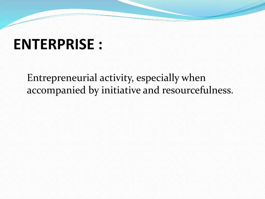 enterprise