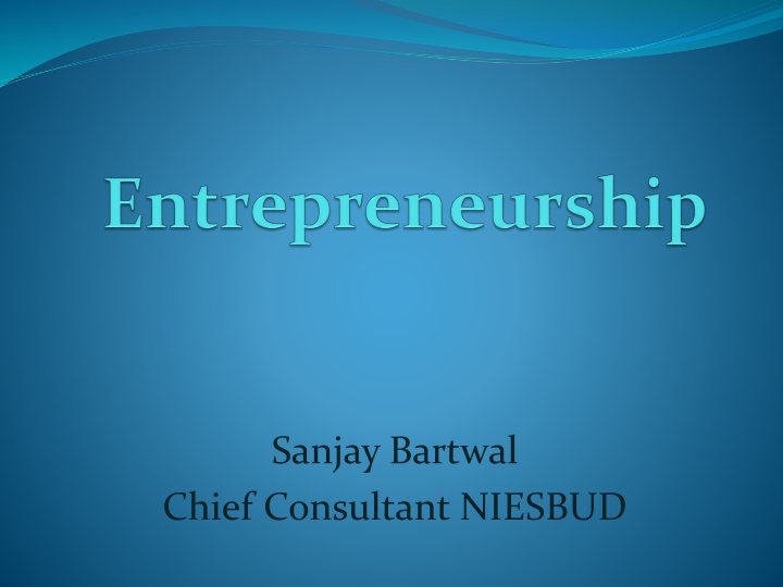 sanjay bartwal chief consultant niesbud