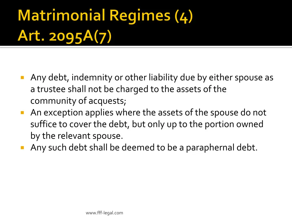 any debt indemnity or other liability