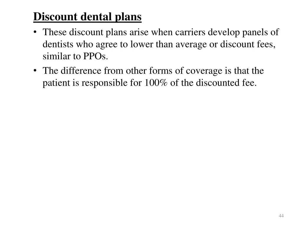 discount dental plans these discount plans arise