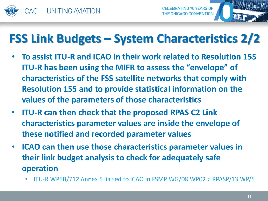 fss link budgets system characteristics 2 2