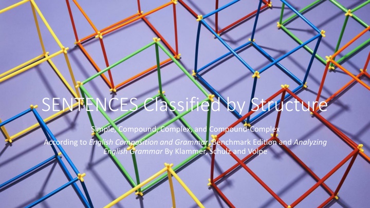 sentences classified by structure