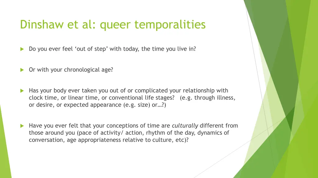 dinshaw et al queer temporalities