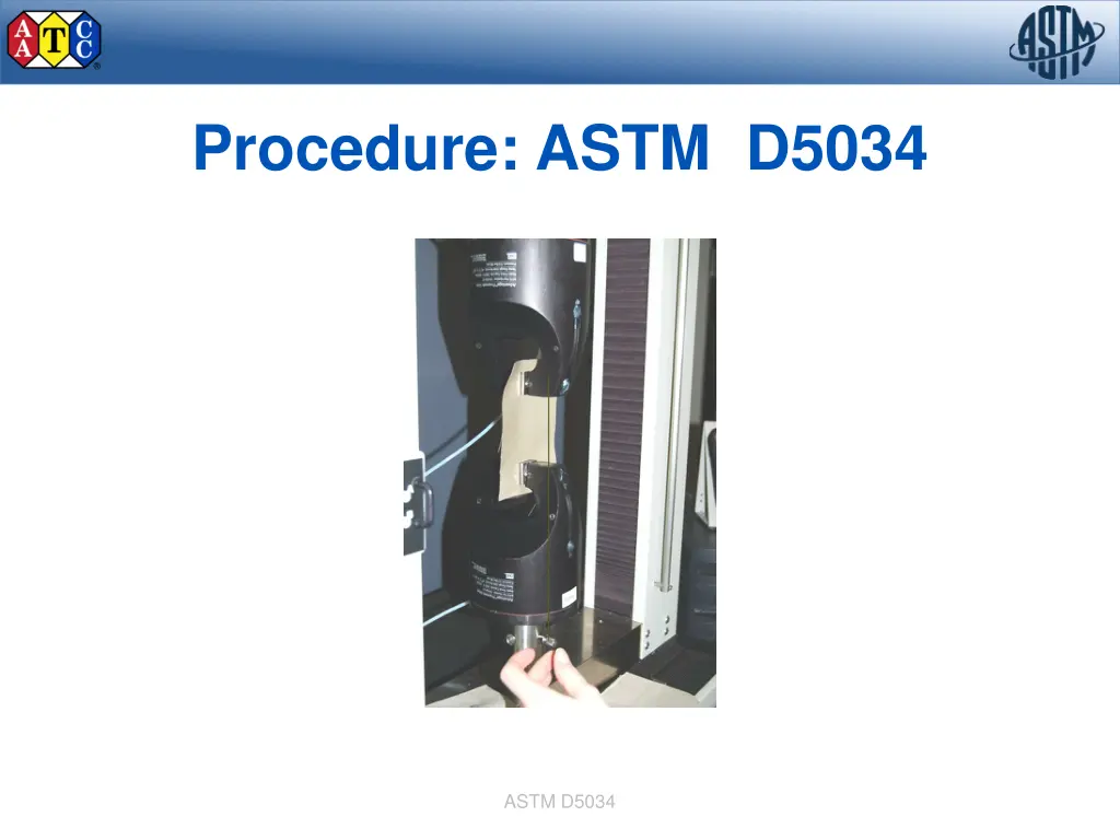 procedure astm d5034 1