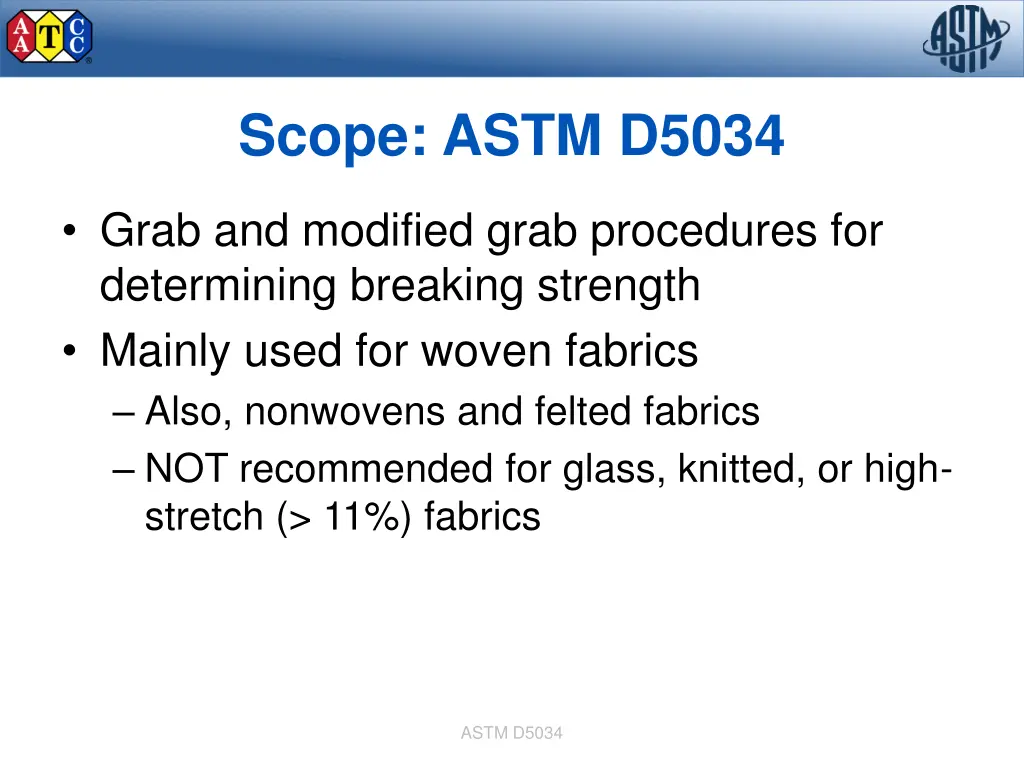 scope astm d5034