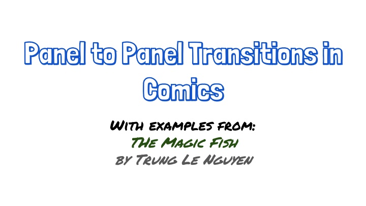 panel to panel transitions in panel to panel