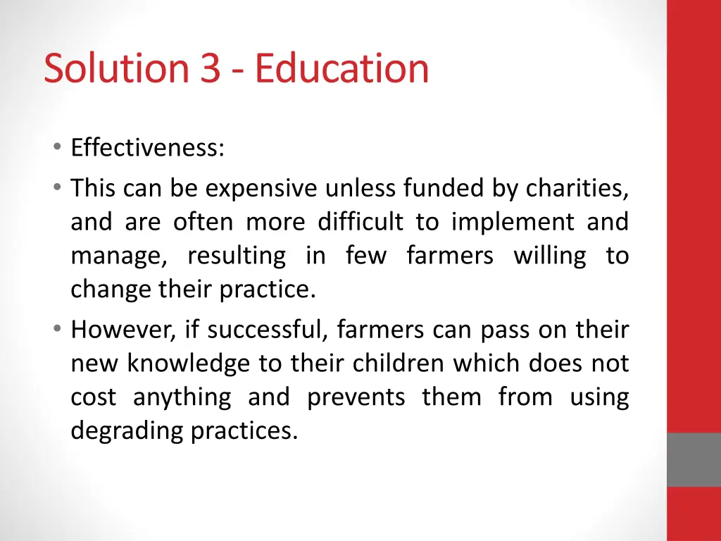 solution 3 education 1