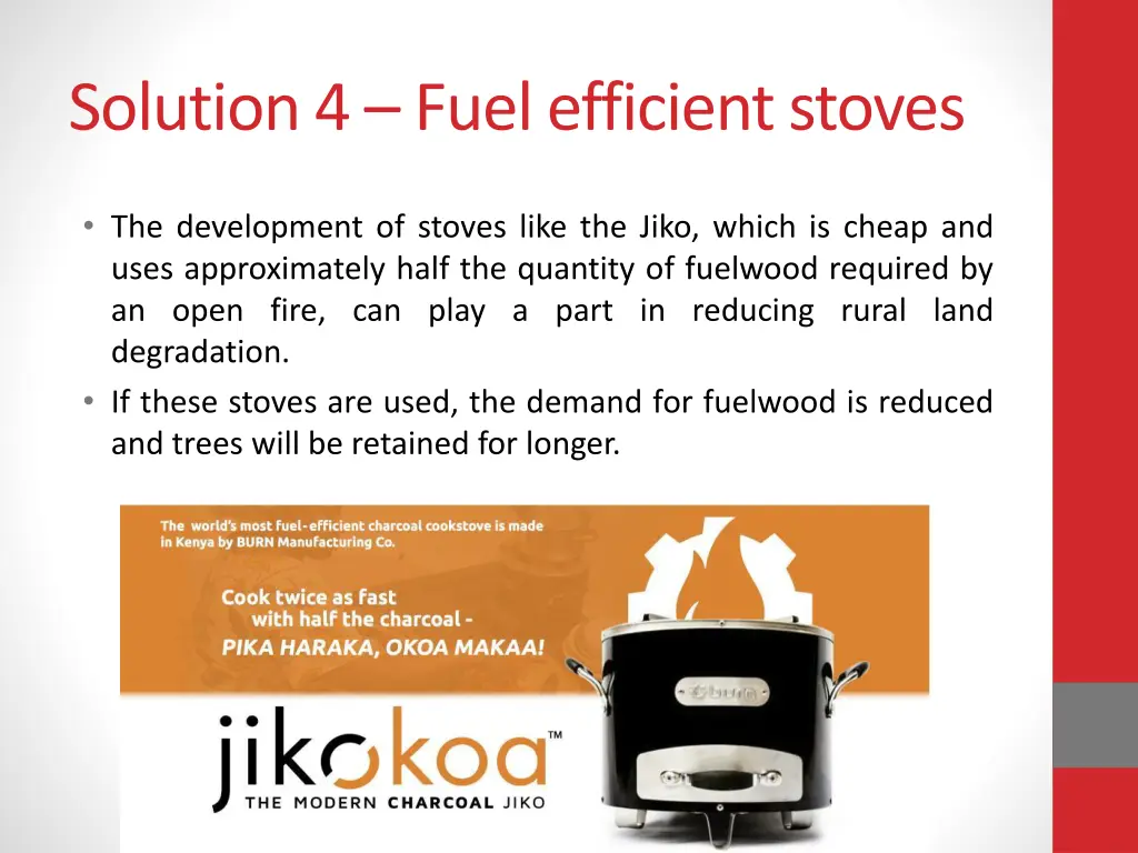 solution 4 fuel efficient stoves