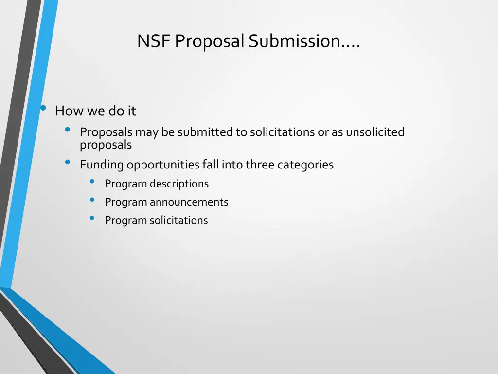 nsf proposal submission 4