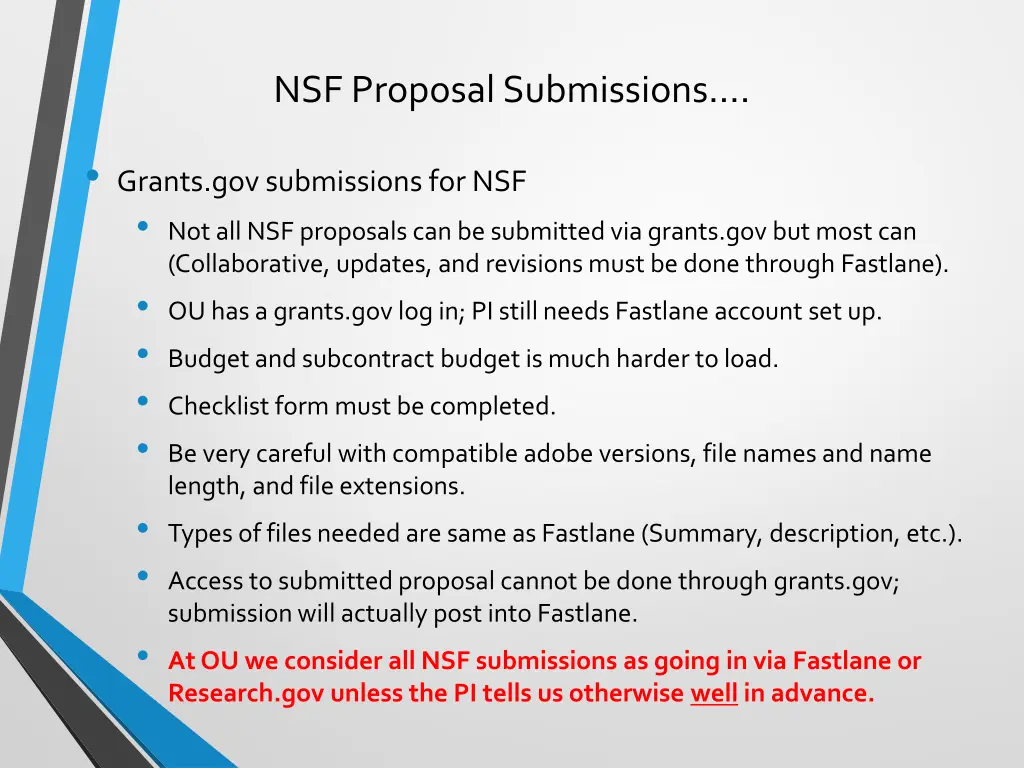 nsf proposal submissions 3