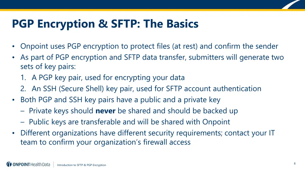 pgp encryption sftp the basics