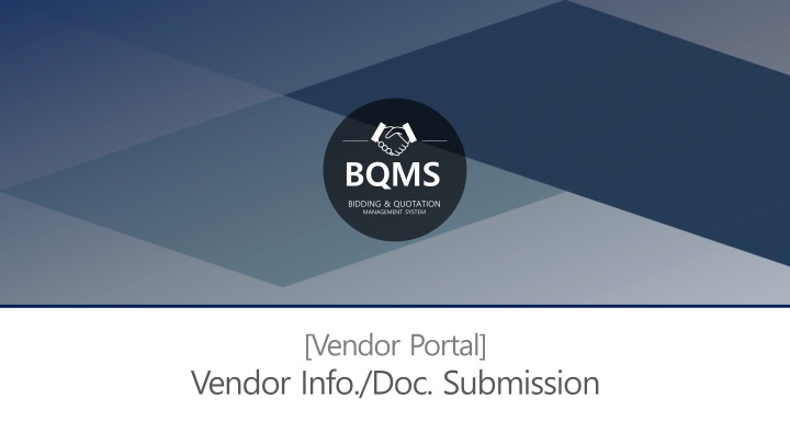 bqms bidding quotation management system