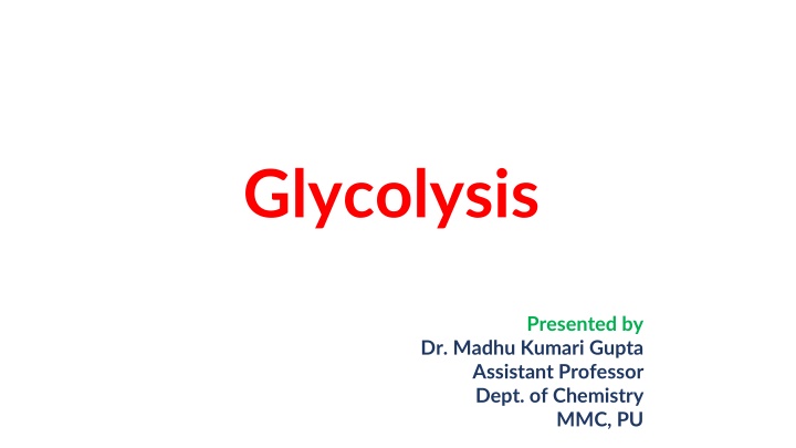 glycolysis